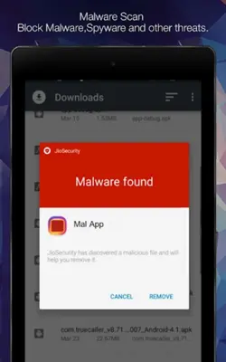 JioSecurity android App screenshot 2